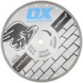 Ox Tools 14-Inch Porcelain Tile Diamond Blade - Bore: 1" - 20mm OX-UPT-14